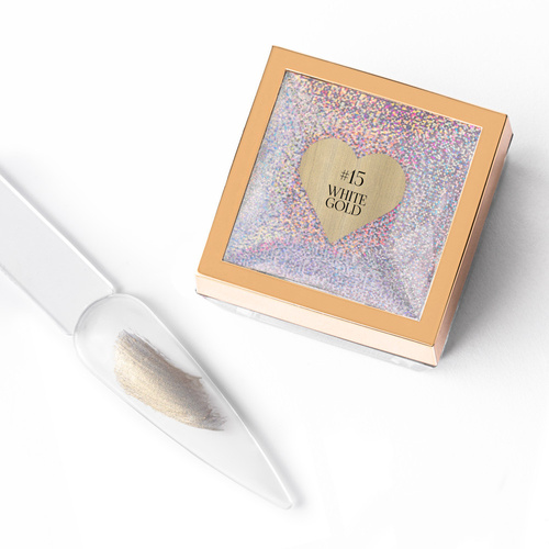 10+1gratis Pasta do zdobień Nail Art ProArt Paste MollyLac White Gold HEMA/Di-HEMA Free 5g