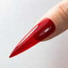 Kolorowy top bez przemywania top no wipe Crystal Glass Molly Nails Red HEMA/Di-HEMA Free 10g