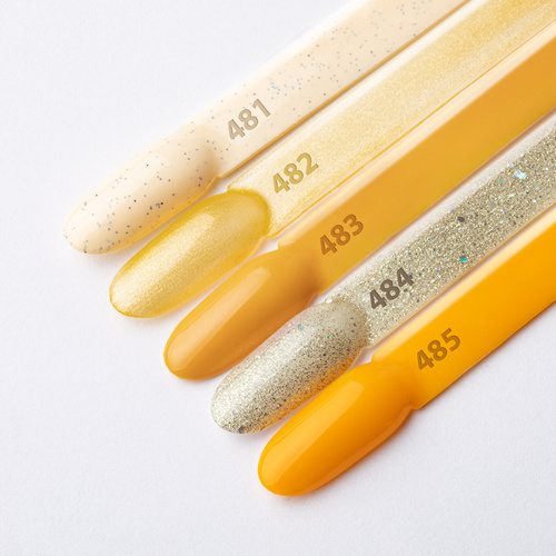Lakier hybrydowy LED/UV Gel Polish Yellows Nr 481 Limited Edition NTN Premium 5g