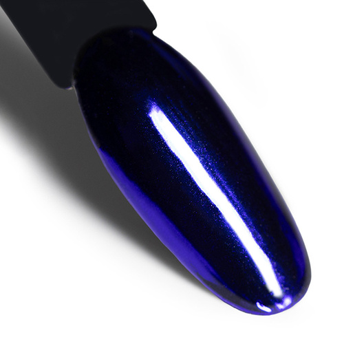 Pyłek lustrzany efekt do zdobień paznokci Glass Effect AlleLac Navy Nr 11