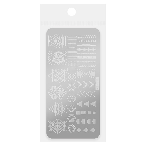 Blaszka do stempli ze wzorkami ZG-L014