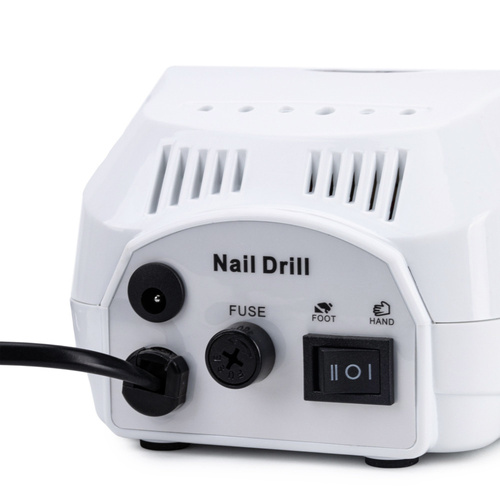 Frezarka do paznokci 65W NTN Premium do manicure pedicure biała DM202 35 000 obrotów