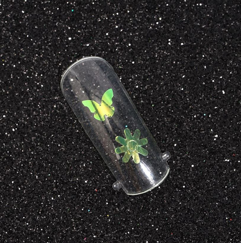 Naklejka samoprzylepna listki kwiatki motylki króliczki Nr 35