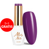 5+1gratis Lakier hybrydowy Molly Nails Cocktails & Drinks Blackcurrant Impres HEMA/Di-HEMA Free 8g Nr 18