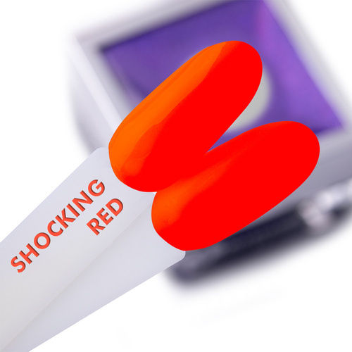 Żel do zdobień Artistic Gel paint gel ombre ornamenty Allepaznokcie Art Shocking Red HEMA /Di-HEMA free 5g Nr 22