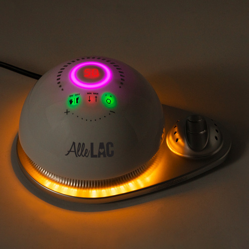 12sztuk Frezarka do paznokci 68W AlleLac do manicure pedicure biała M21 50 000 obrotów