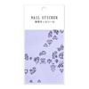Naklejki do paznokci cienkie samoprzylepne wzory ornamenty F566