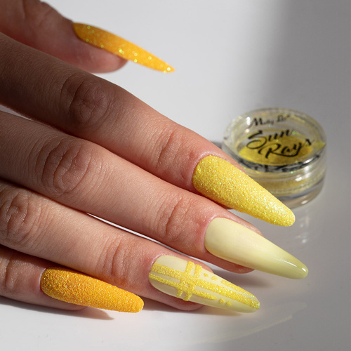 Pyłek do paznokci Sun Rays MollyLac 1 g Nr 1