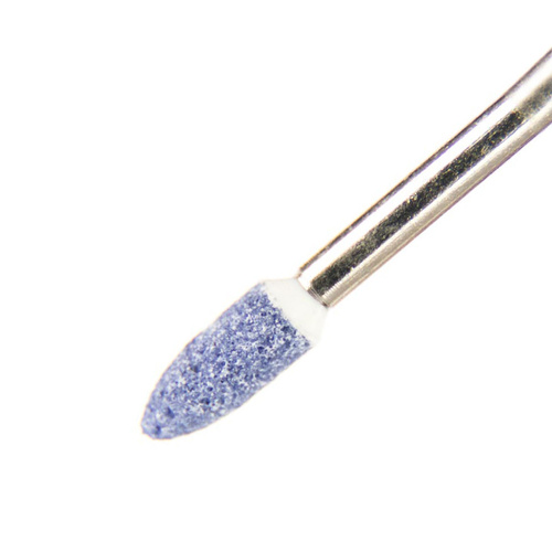 Frez kamienny owalny mały niebieski Nr 8