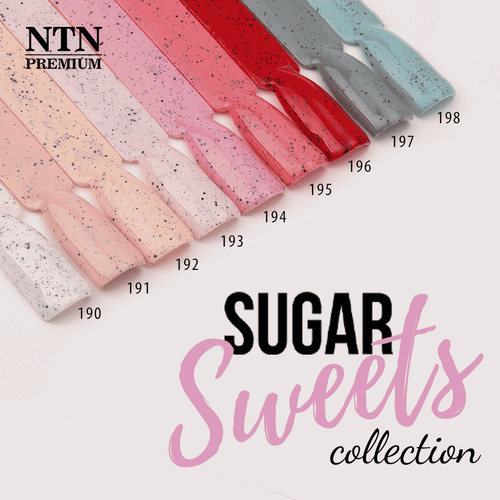 Lakier hybrydowy NTN Premium Sugar Sweets Collection 5g nr 196
