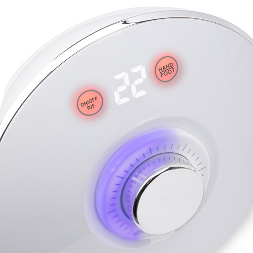 12sztuk Frezarka do paznokci 68W AlleLac do manicure pedicure biała M17 45 000 obrotów