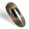 Magnetyczny lakier hybrydowy z efektem kociego oka Cat Eye Flashing Magic MollyLac 10g Nr 157