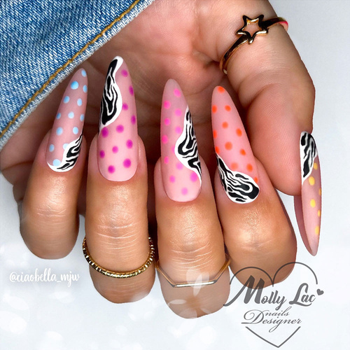 Lakier hybrydowy MollyLac Inspired By You Candy Girl 10g Nr 51