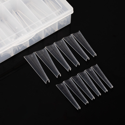 Dolne formy dual do budowy paznokci Molly Nails migdał rosyjski YQ-2 120 szt