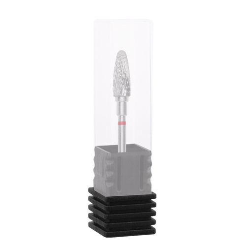 Frez z węglika spiekanego stożek okrągły czerwony Staleks Expert 5/13mm