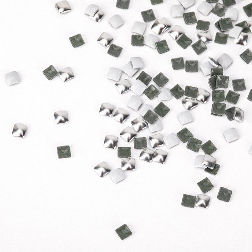 ShinePins gładkie ćwieki błyskotki ozdoby do paznokci kwadratowe mini NTN Premium Nr 10 5g