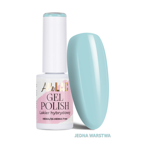Lakier hybrydowy LED/UV Gel Polish Blues Pastel AlleLac HEMA/Di-HEMA Free 6g