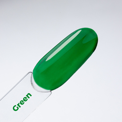 Kolorowy top bez przemywania top no wipe Crystal Glass Molly Nails Green HEMA/Di-HEMA Free 10g