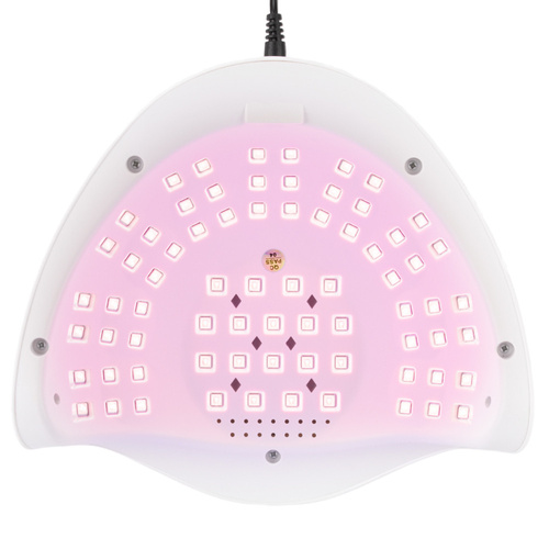 Lampa do paznokci UV/LED 320W No Name do lakierów hybrydowych żeli i akrylożeli biała X20 MAX