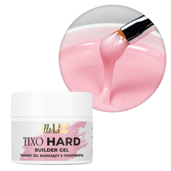 Żel budujący z tiksotropią AlleLac Tixo Hard Builder Gel Baby Pink 45g