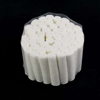 Separatory wałeczki bawełniane do pedicure MollyLac (dł. 38 mm śr. 8 mm) 20 paczek po 50 szt 1000 szt