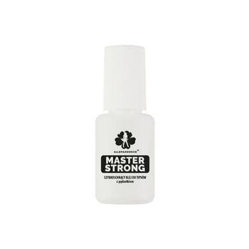 Szybkoschnący klej do tipsów z pędzelkiem Master Strong Nail Glue 10 g