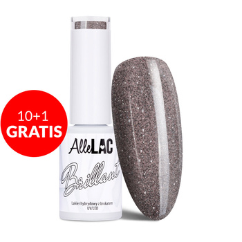 10+1gratis Lakier hybrydowy AlleLac Brillant HEMA/Di-HEMA Free 5g Nr 138
