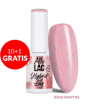 10+1gratis Lakier hybrydowy LED/UV Gel Polish Pinks Candy Knit AlleLac HEMA/Di-HEMA Free 6g