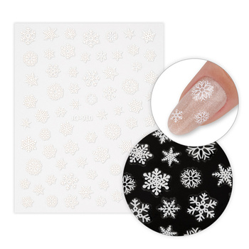 Naklejki do paznokci samoprzylepne świąteczne Molly Nails JO-910