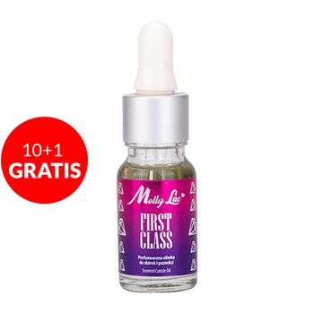 10+1gratis Oliwka perfumowana do paznokci First Class MollyLac Nail & Cuticle Oil 10 ml