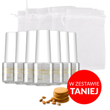 100sztuk Oliwka okazjonalna do skórek i paznokci o zapachu Almond Cookies z woreczkiem 5 ml