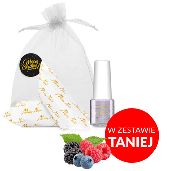 100szt Oliwka okazjonalna do skórek i paznokci o zapachu Berry Temptation z krówkami w ozdobnym woreczku 5ml