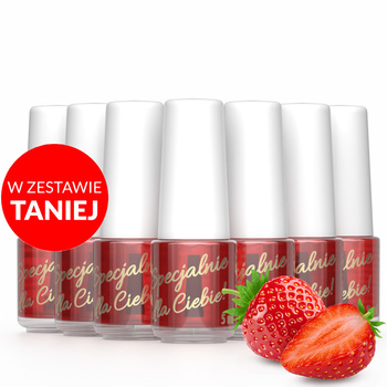 100sztuk Oliwka okazjonalna do skórek i paznokci o zapachu truskawki 5 ml