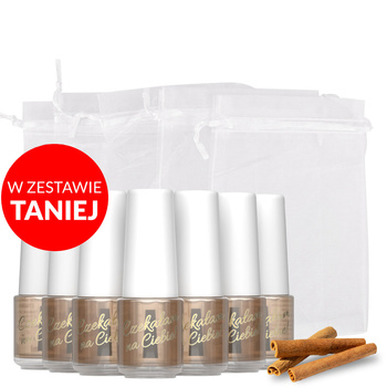 100sztuk Oliwka okazjonalna do skórek i paznokci o zapachu cynamonu z woreczkiem 5 ml