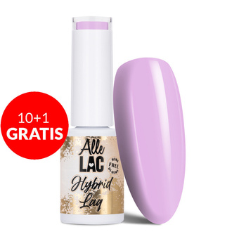10+1gratis Lakier hybrydowy nasycona pigmentacja AlleLac Limited Edition HEMA/Di-HEMA Free 5g Nr 214