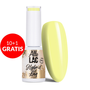 10+1gratis Lakier hybrydowy nasycona pigmentacja AlleLac Limited Edition HEMA/Di-HEMA Free 5g Nr 209
