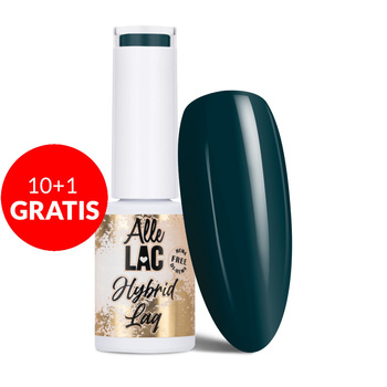 10+1gratis Lakier hybrydowy nasycona pigmentacja AlleLac Limited Edition HEMA/Di-HEMA Free 5g Nr 207