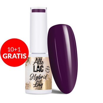 10+1gratis Lakier hybrydowy nasycona pigmentacja AlleLac Limited Edition HEMA/Di-HEMA Free 5g Nr 205