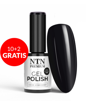 10+2gratis Lakier hybrydowy NTN Premium After Midnight Collection HEMA/Di-HEMA Free 5g Nr 72