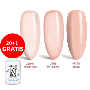 20+1gratis Lakier hybrydowy LED/UV Gel Polish Molly Nails by Ewelina Staszak Talizman T10 Morganit HEMA/Di-HEMA Free 7g