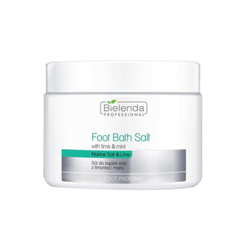 Sól do kąpieli stóp Bielenda z limonką i miętą 600 g