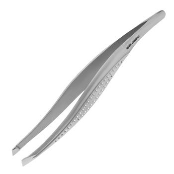 Pęseta do brwi szeroka skośna Staleks Classic 12 TYPE 3