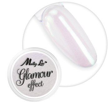 Pyłek do paznokci MollyLac Glamour Effect Luna 1 g Nr 6