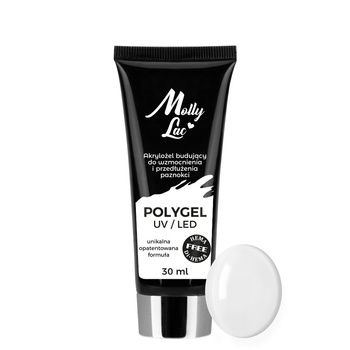 Polygel akrylożel HEMA/Di-HEMA Free White 30ml