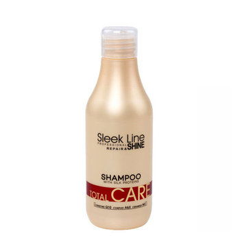 Szampon do włosów suchych i matowych Stapiz Sleek Line Total Care 300ml