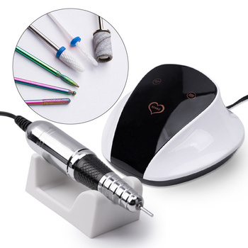 Frezarka do paznokci 68W No Name do manicure pedicure biała M18 45 000 obrotów