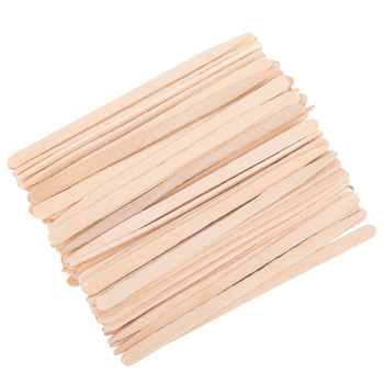 Szpatułki drewniane jednorazowe do wosku depilacji LoveWax 100 szt