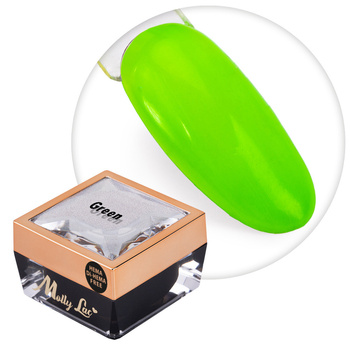 Żel do zdobień Ombre Gel paint gel ombre ornamenty MollyLac Green HEMA/Di-HEMA Free Nr 14 5g