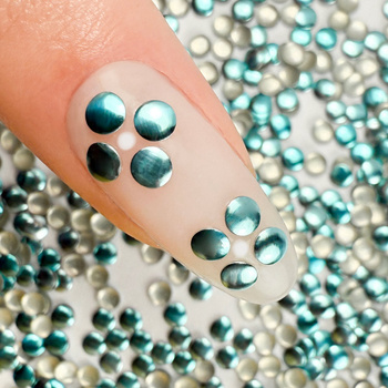 ShinePins gładkie ćwieki błyskotki ozdoby do paznokci large NTN Premium Nr 11 5g