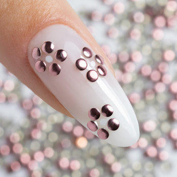 ShinePins gładkie ćwieki błyskotki ozdoby do paznokci mini NTN Premium Nr 12 5g